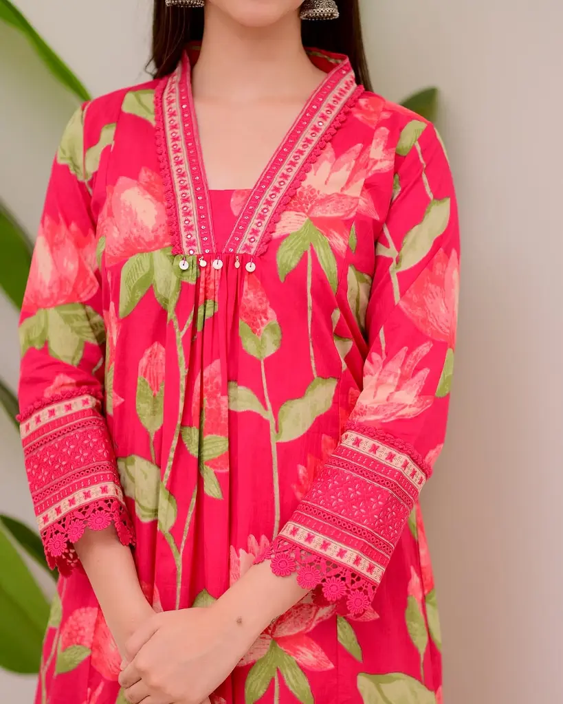 Pink-Floral-Printed-Cotton-A-Line-Suit-3-Piece-Set1.webp