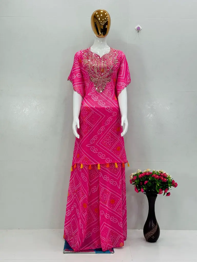 Pink-Bandhej-Printed-Kaftan-Sharara-Set4.webp