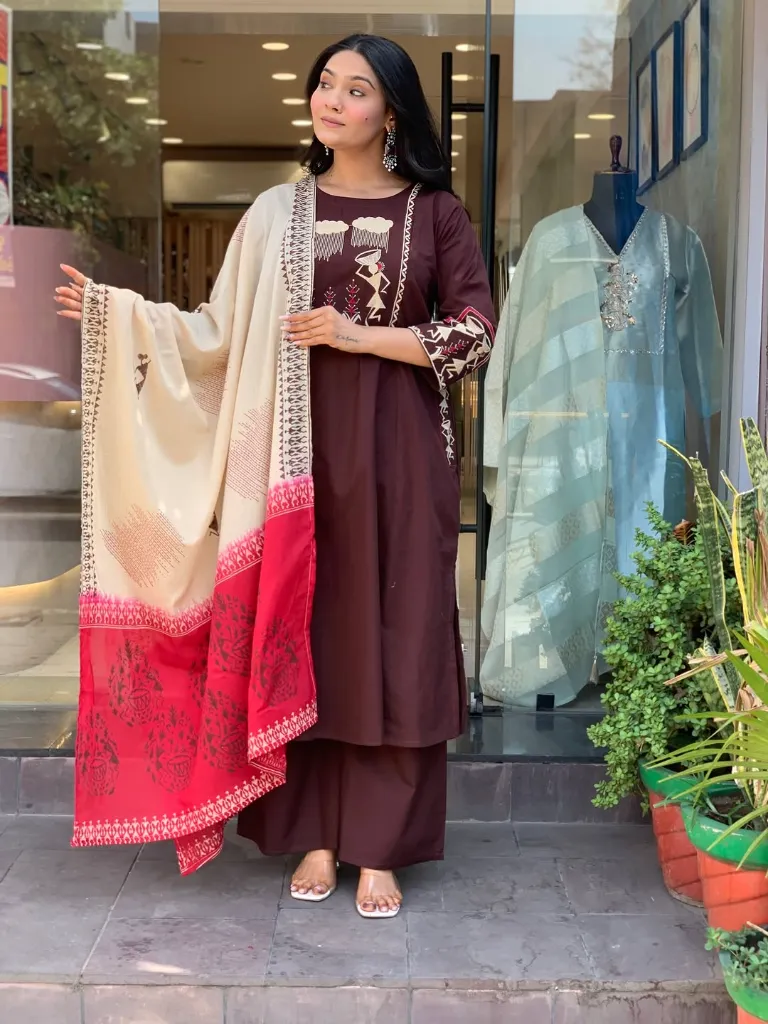Pure-Cotton-Machine-Print-A-Line-Kurta-Pant-Set-with-Dual-Side-Pockets-Embroidery-Work1.webp
