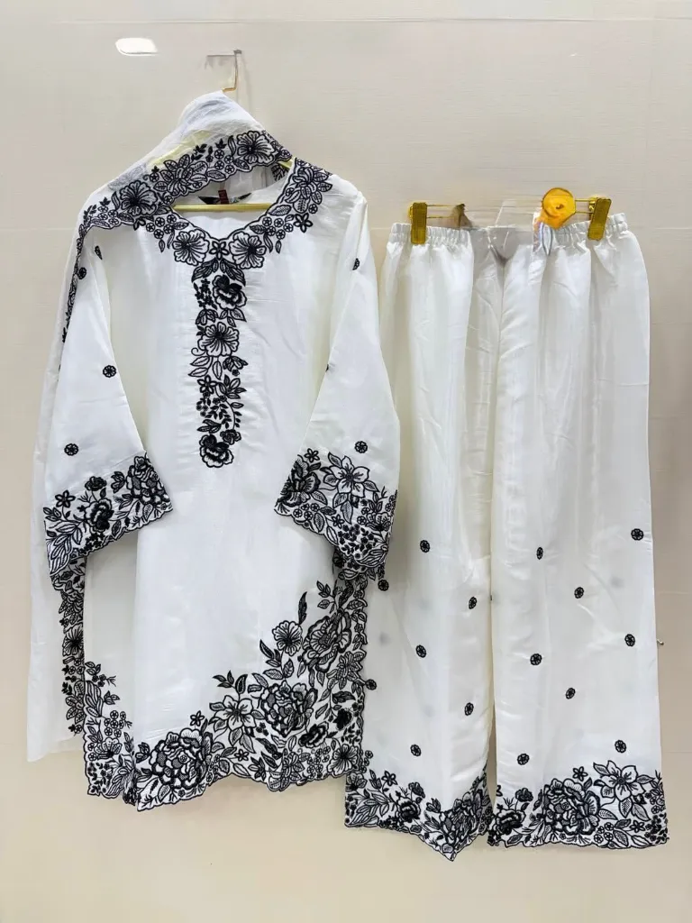 Heavy -Mal-Chanderi-Embroidered-Sequence-Work-Top-Palazzo &-Fancy-Cut-Work-Dupatta-Set-White1.webp