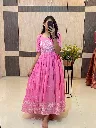 Summer-Special-Pure-Mul-Cotton-Flared-Gown-with-Heavy-Embroidery &-Back-Dori-Pattern-Pink2.webp