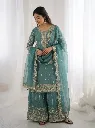 Premium-Fendy-Silk-Embroidered-Coding-and-Sequence-Work-Kurti,-Palazzo,-and-Lace-Border-Dupatta-3-Piece-Suit-Set-Peacock2.webp