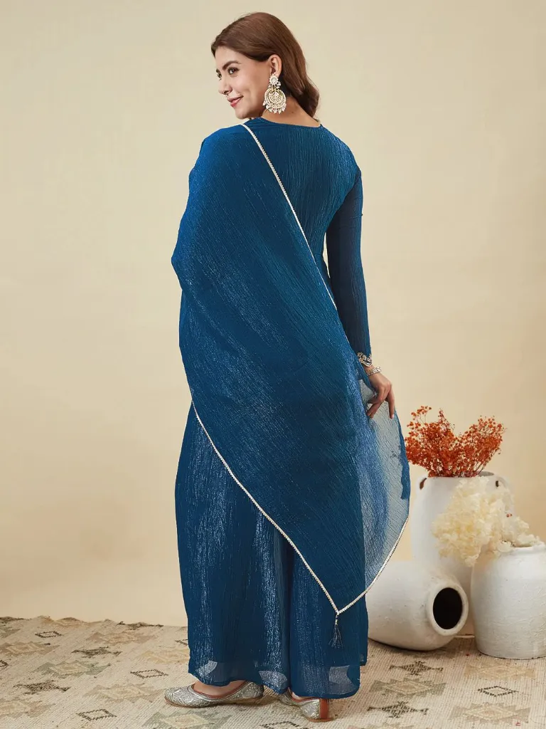 Premium-Crunchy-Silk-Embroidered-Short-Kurta-with-Full-Sleeves,-Matching-Straight-Pants,-and-Coordinated-Dupatta-3-Piece-Festive-Luxury-Set-Blue4.webp