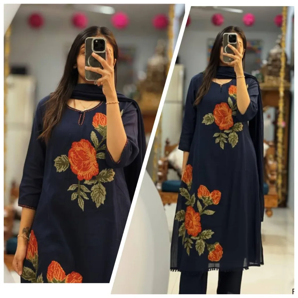 Premium-Jaipur-Cotton-6060-Straight-Fit-Kurti,-Tailored-Trousers,-and-Coordinated-Dupatta-3-Piece-Festive-Set-with-Elegant-Rose-Embroidery-Work2.webp