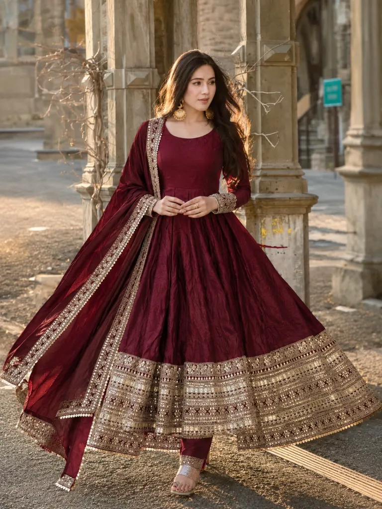 Premium-Fandy-Crash-Fully-Flared-Gown-with-Sequins-Embroidery,-Elegant-V-Round-Neckline,-and-Coordinated-Embroidered-Dupatta-2-Piece-Luxury-Set1.webp
