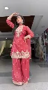 Heavy-Crunchy-Silk-5mm-Sequins-Embroidered-Short-Tunic-&-Sharara-Palazzo-Suit-Set-Maroon5.webp