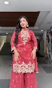 Heavy-Crunchy-Silk-5mm-Sequins-Embroidered-Short-Tunic-&-Sharara-Palazzo-Suit-Set-Maroon3.webp