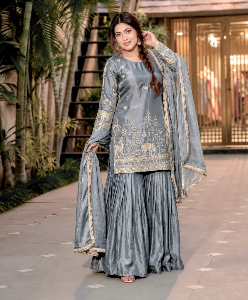 Stylish-Pure-Frendy-Silk-Top,-Sharara,-and-Dupatta-Set-with-Heavy-Embroidery4.webp