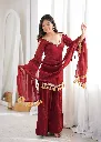 Doremon-Crush-Ethnic-Suit-with-Real-Mirror-Work-Lace-Border-and-Dupatta-Red4.webp