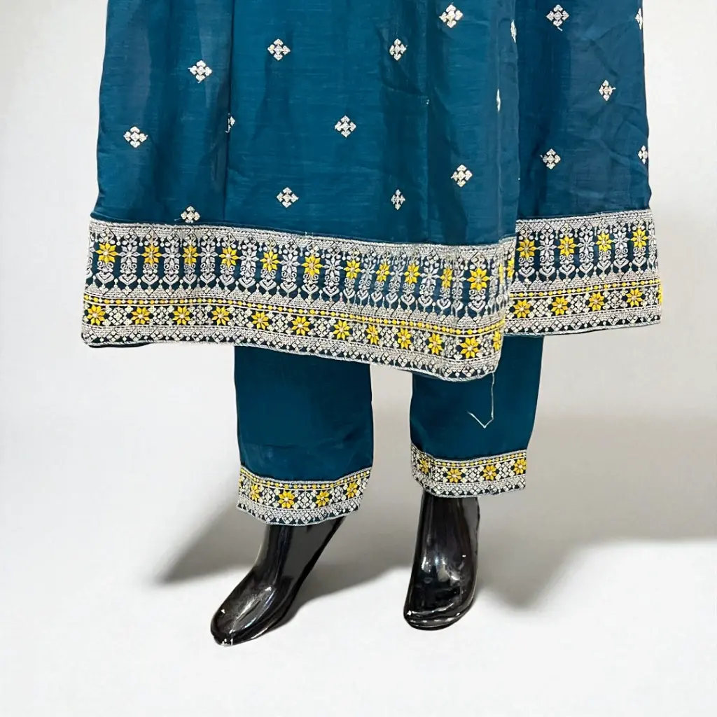 Teal-Embroidered-Frock-Suit-with-Yellow-Dupatta4.webp